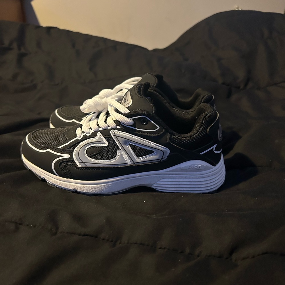 Dior Black and White Men's Sneakers